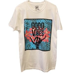 Call Your Mother NWT  GOOD VIBES T Shirt Hang Ten